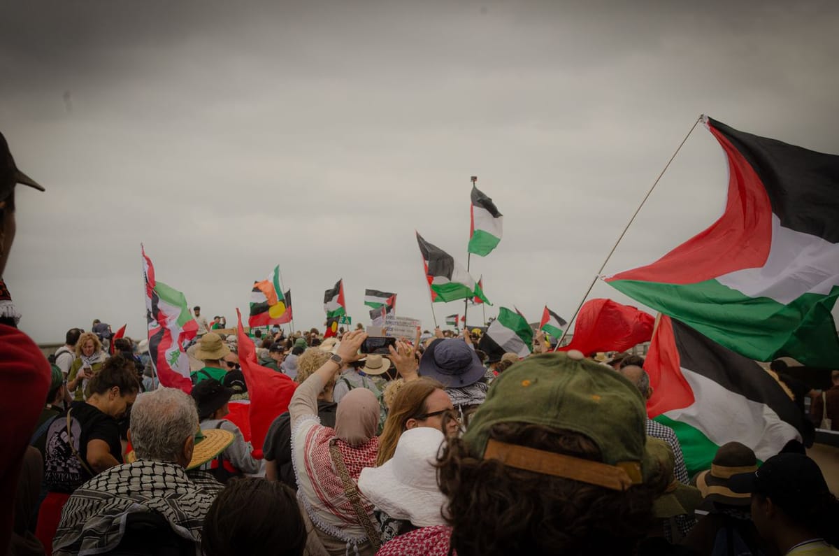 From Gadigal to Gaza: The March across the Sea Cliff Bridge