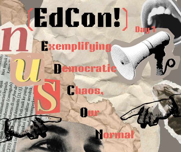 Exemplifying Democratic Chaos, Our Normal (EdCon!) – Day 1