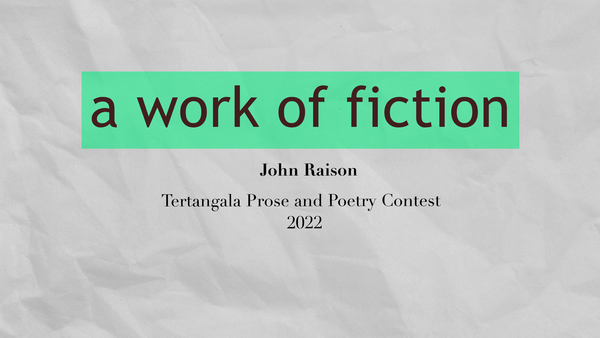 John Raison - a work of fiction - TTPAPC 2022