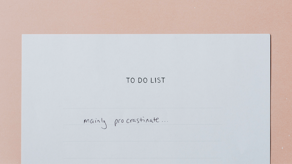 The procrastination epidemic: How to stop the spread￼