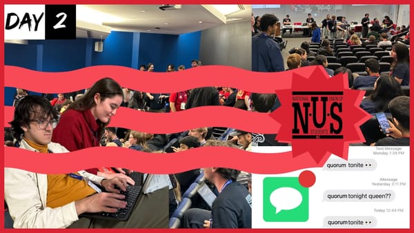 Day two of NatCon: quorum? I barely know ‘er!